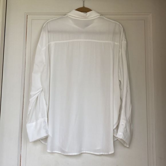 NEW With Tag Tunic Length Button Front Shirt - Picture 6 of 6